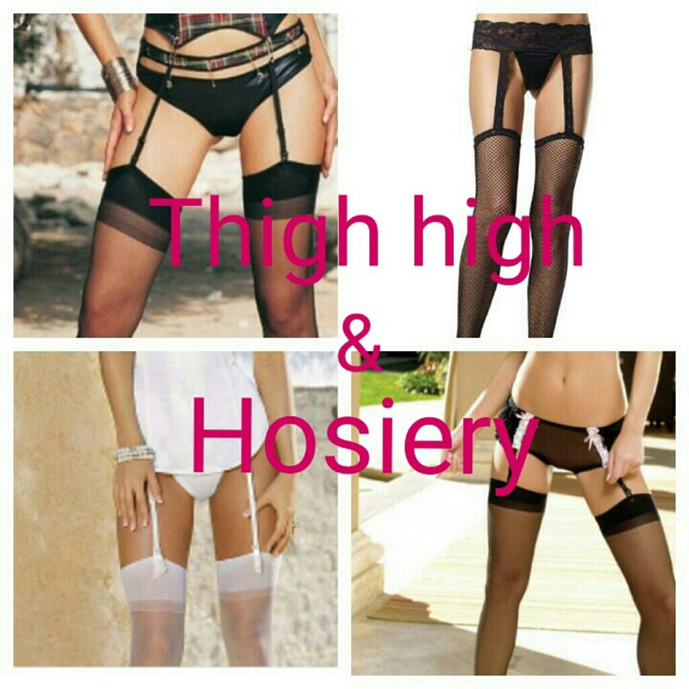 Hosiery, pantyhose, thigh high sizing info